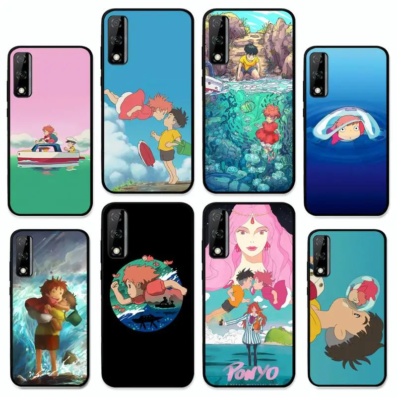 

Ponyo on the Cliff Phone Case For Huawei Y9 Y8 Y6 Prime Y7 Pro Y8s Y5 Mate 20 Pro 10 lite Cover