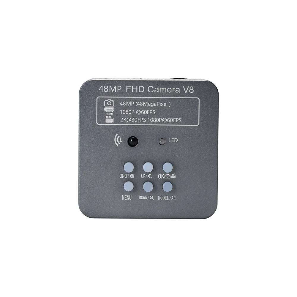 1080P 60FPS 2K 48MP USB 16G TF цифровой видеомикроскоп промышленная электронная камера лупа