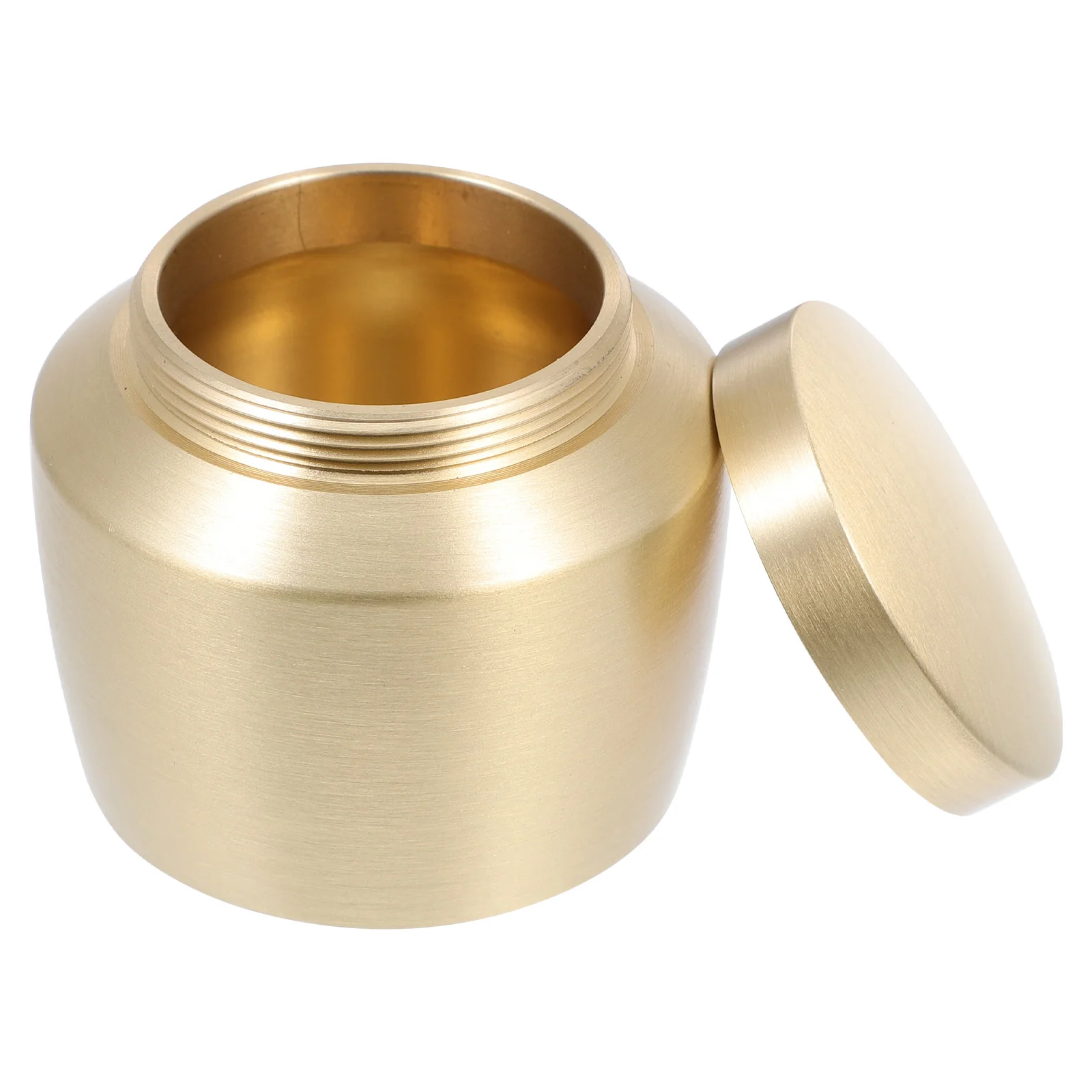 

Canister Copper Drugs Holder Copper Craft Tea Sealing Canister