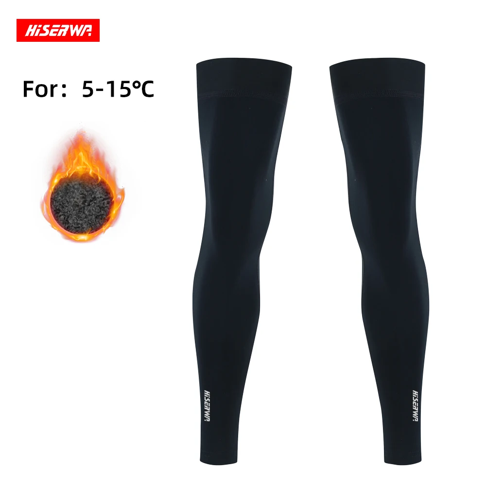 

Зимние новые велосипедные гетры HISERWA для мужчин и женщин, флисовые защитные рукава для горных велосипедов