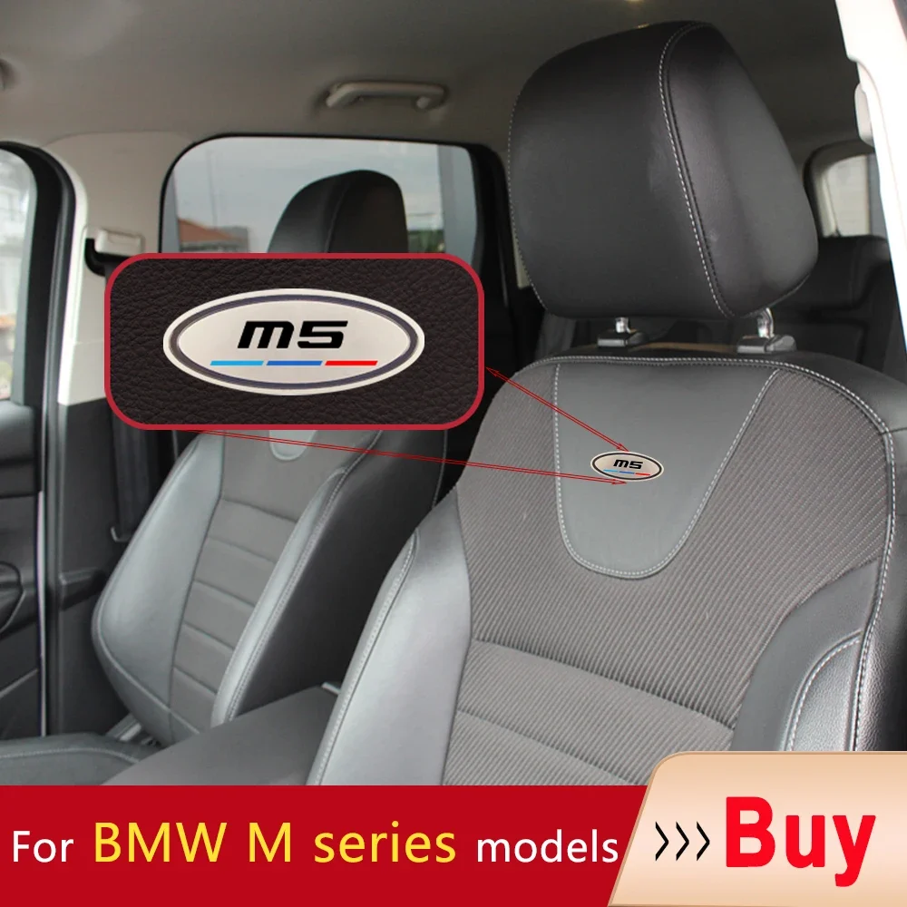 BMW M &amp X Серии Автомобильных Сидений Наклейки На Табличку Из Цинкового Сплава