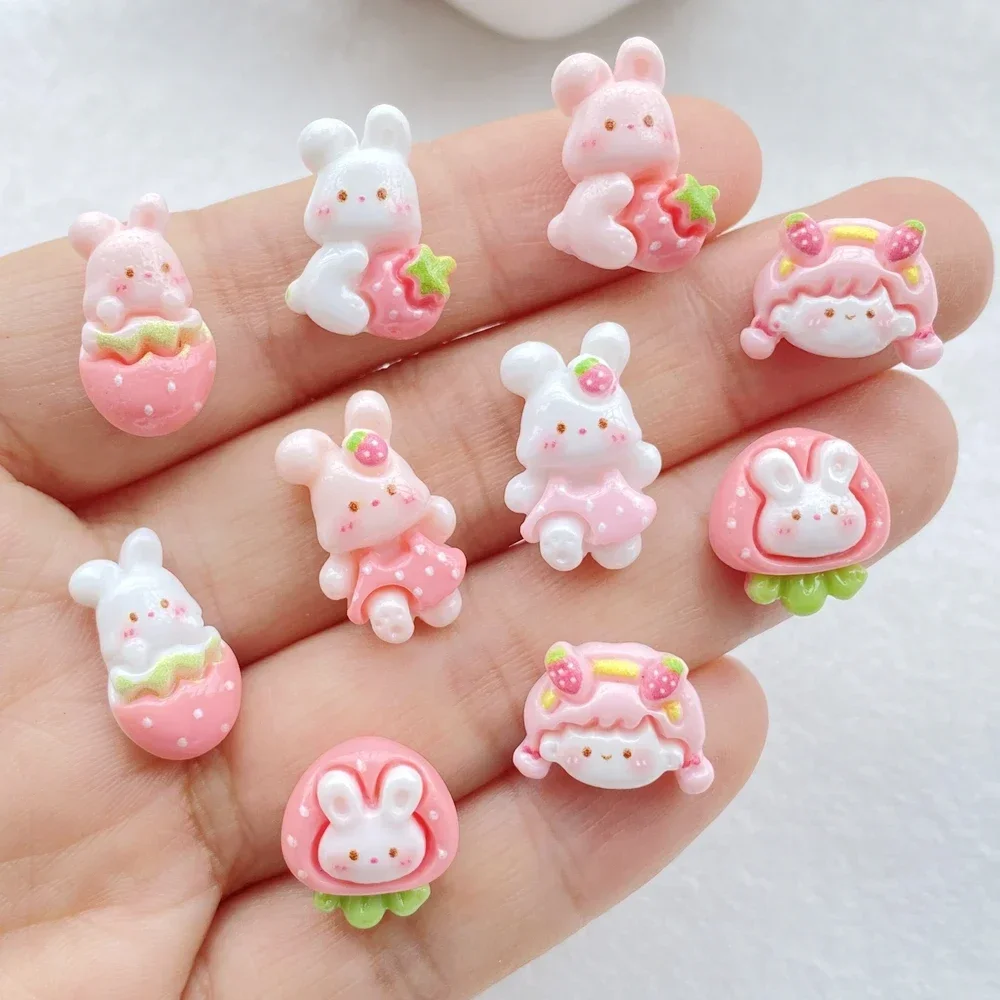 

Мультяшные смоляные кролики для декора