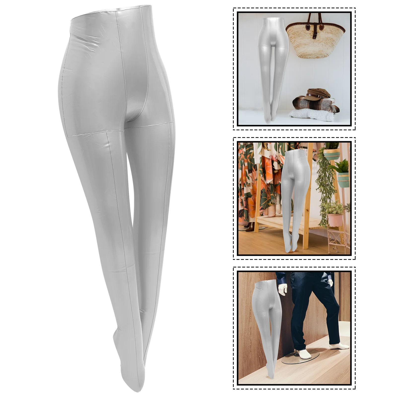 

Clothing Display Model Plastic Hanger Leggings Mannequin Inflatable Female Pvc Stockings Pants Woman