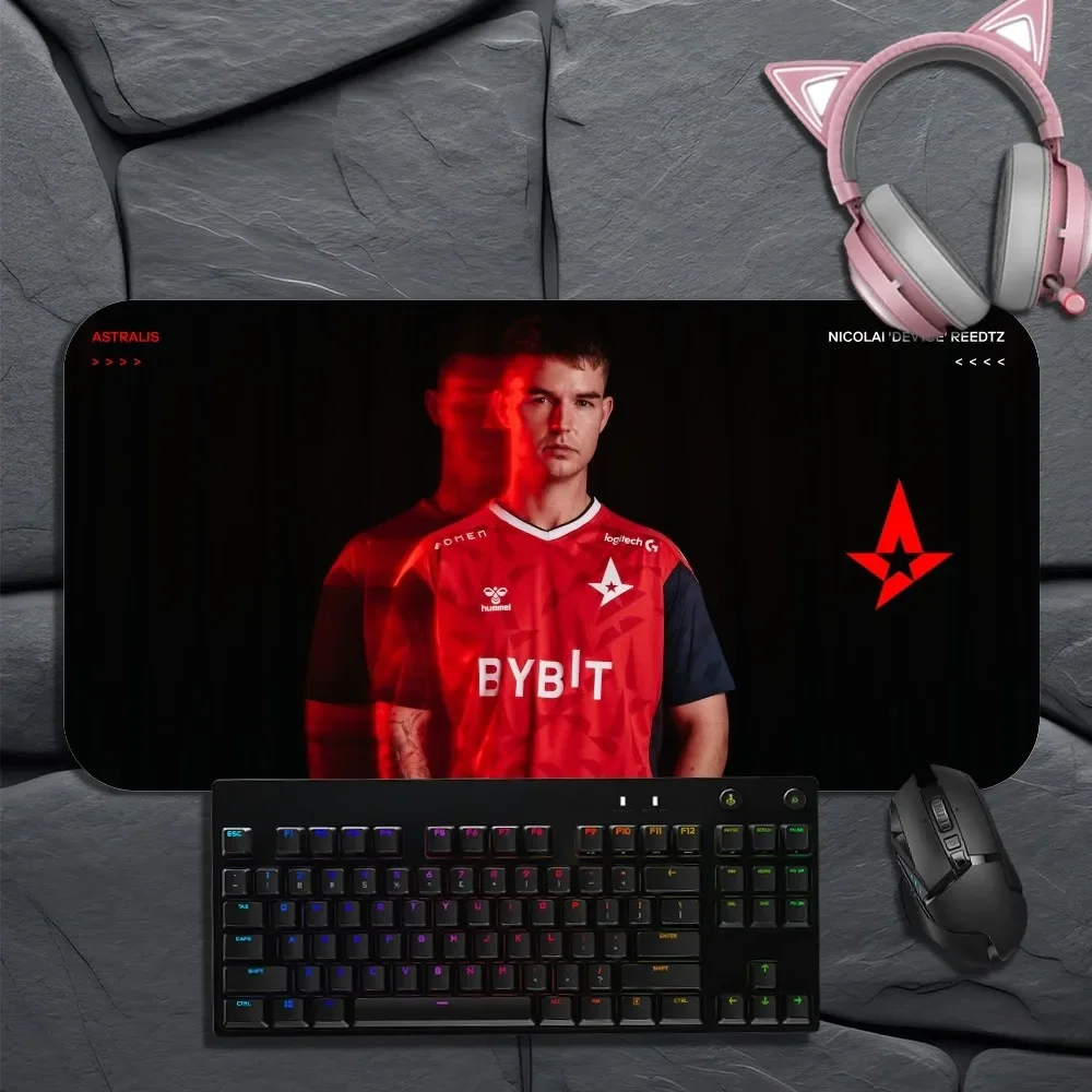 Игровые коврики для мыши A-Astralis DEV1CE Нескользящие утолщенные офиса студентов игр