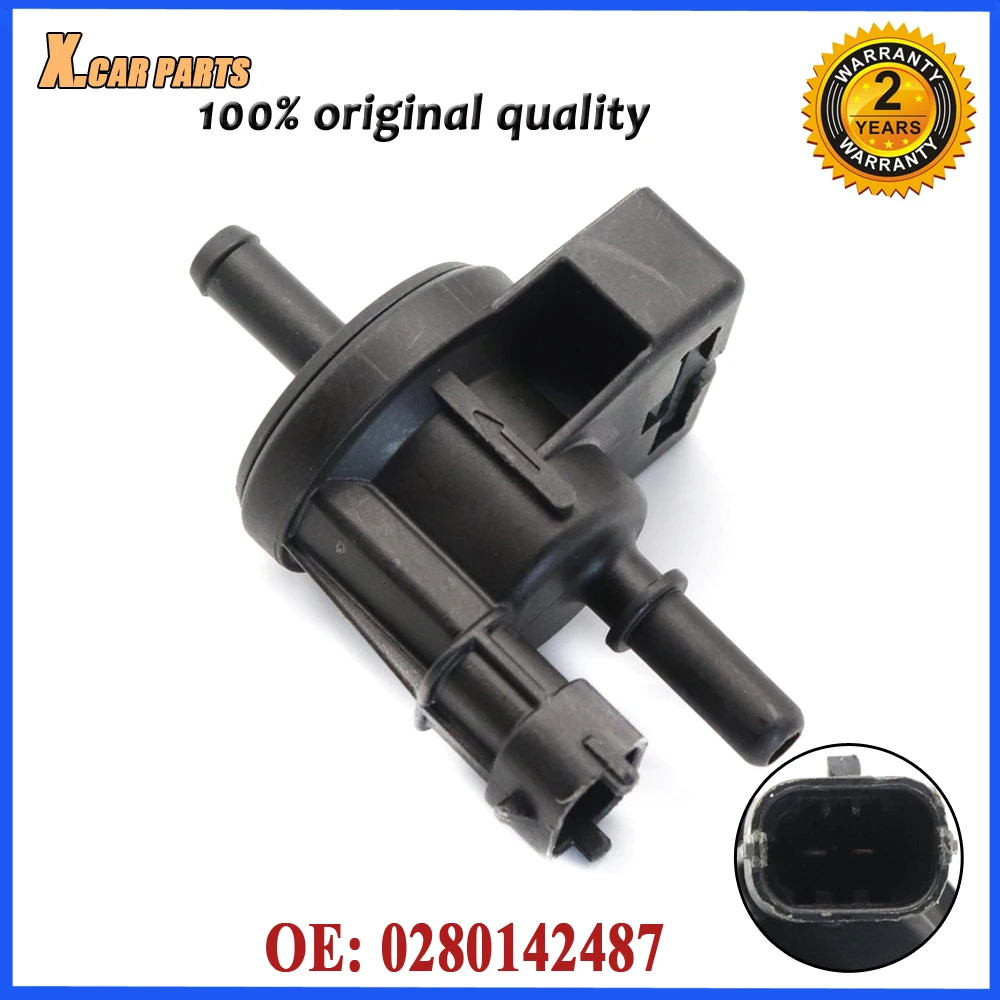 

Car Vapor Purge Valve Evaporation Valve 0280142487 For Vauxhall Adam Astra Opel Corsa Meriva CChevrolet Aveo 55566514 028014248