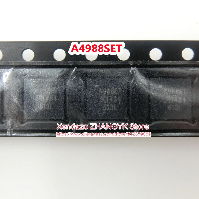 

Новый оригинальный 10 шт./лот A4988SET IC MTR DRVR BIPOLAR 3-5,5 V 28QFN