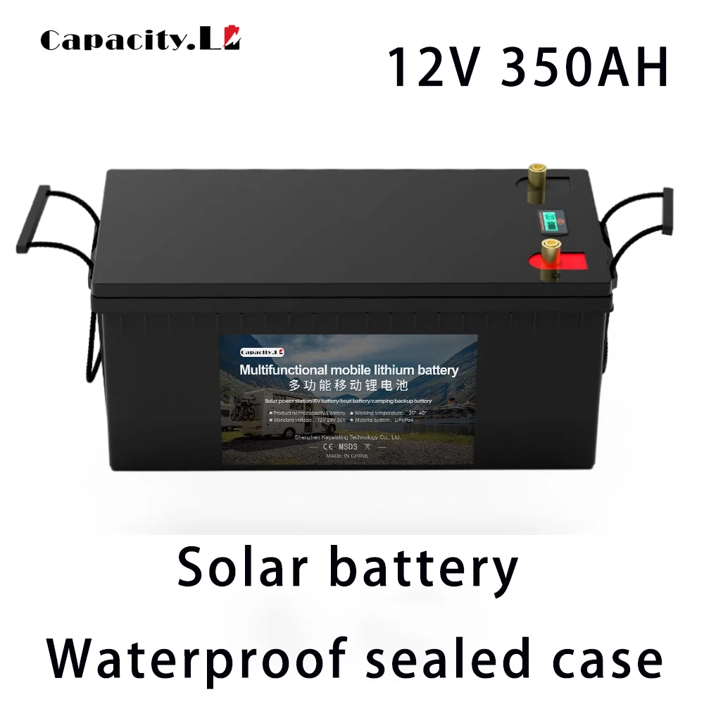 12v 150ah lifepo4 battery 200ah 280ah battery pack RV solar 320ah 350ah home energy storage battery outdoor camping boat motor images - 6