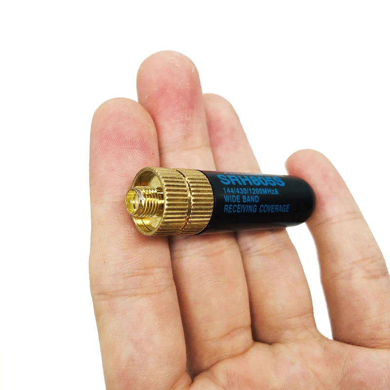 10w srh 805s 5km 10km sma f female antenna dual band uhf vhf 144430 mhz for baofeng uv 5r 888s uv 82 walkie talkie radio free global shipping