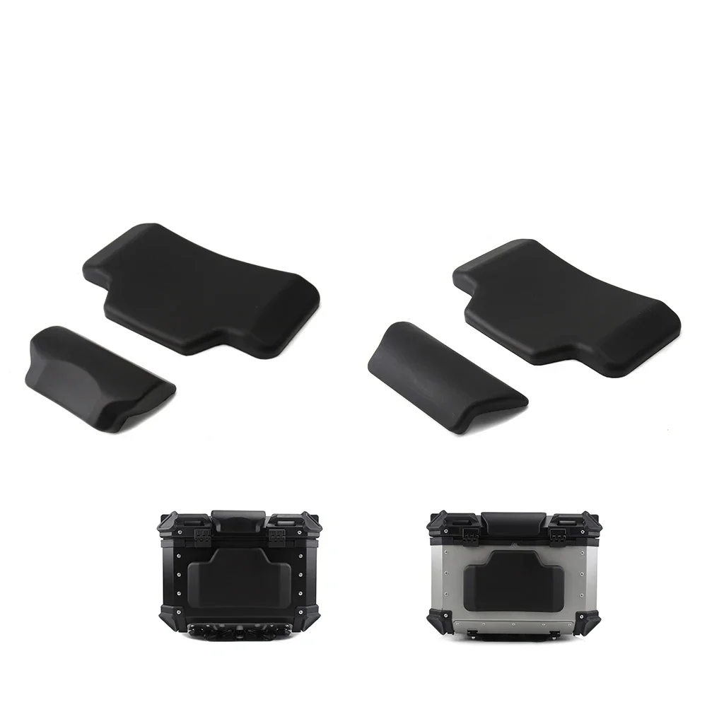 

Universal Motorcycle Rear Luggage Tool Box Helmet Case Backrest Pad for Luggage Box Motorcycle Accessories Black Polyurethane