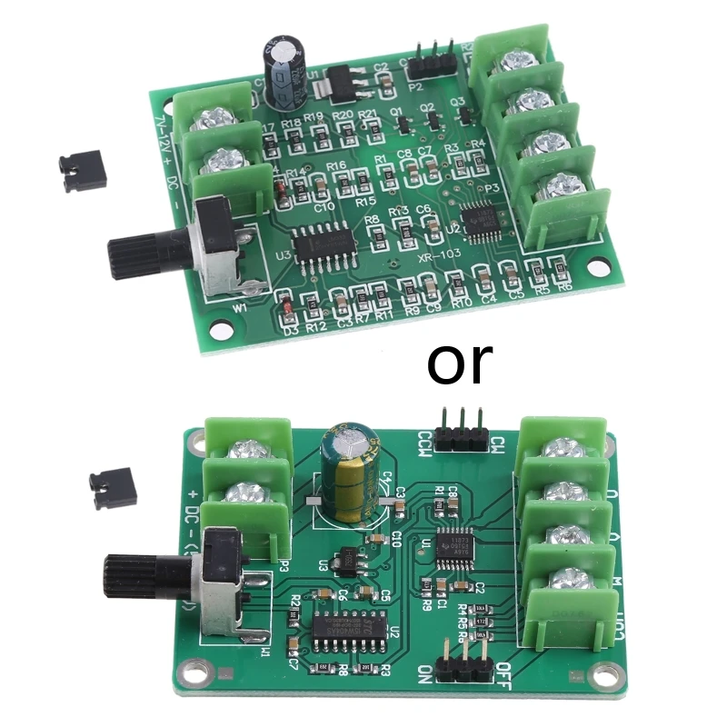 

DC7-12V Brushless CD-ROM Hard Disk Motor Driver Board Speed Controller Module with Reverse Voltage Over Current Protection Y5GB