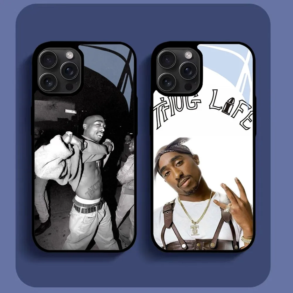 Чехол для телефона N-Nipsey Rapper H-Hussle iPhone 16 15 14 13 12 11 Pro Xs Max Mini XR X 7 8 Plus Luxury Mirror Hard Funda
