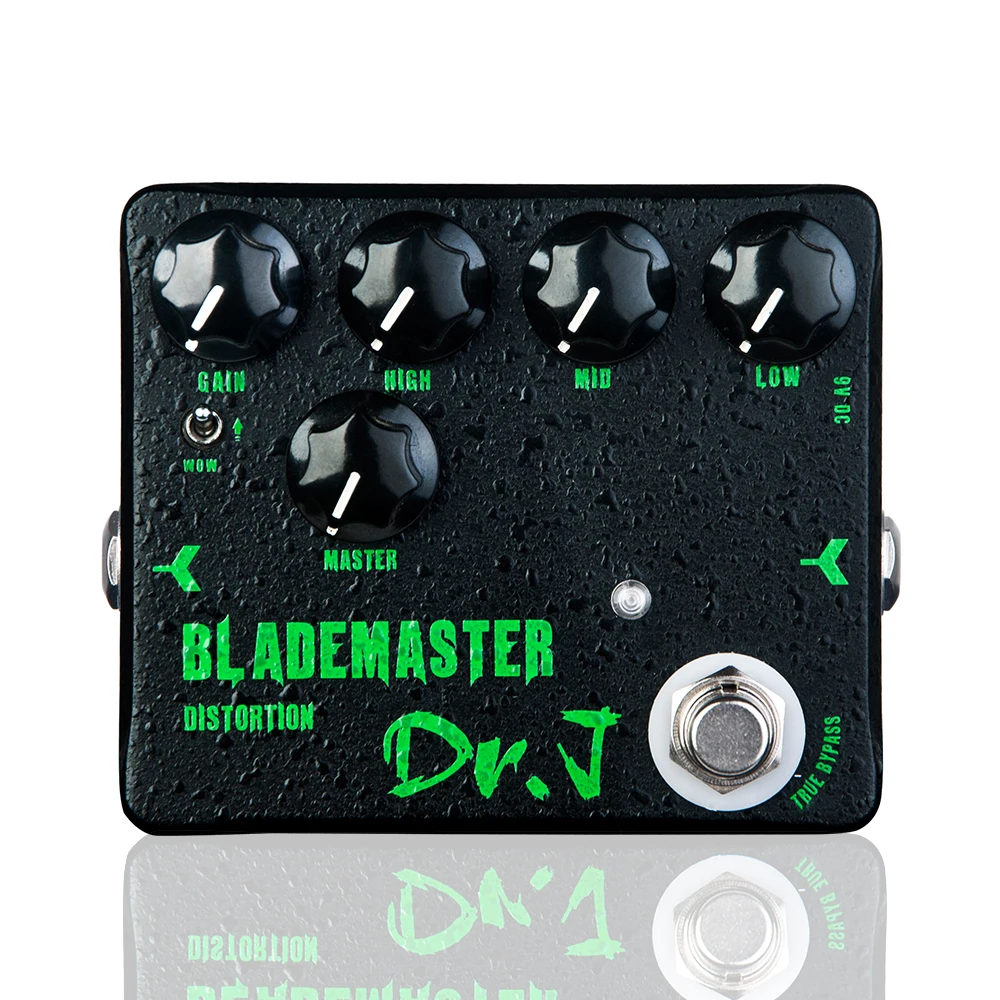 Enlarge Blademaster Distortion Dr.J Pedal Guitar High Gain Effect Hi Gain Tone True Bypass Metal Pedal for Electric Guitar Bass