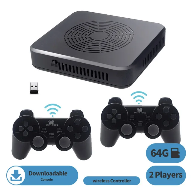Игровые ретро-консоли DATA FROG Y5 с поддержкой 12000 игр HDMI беспроводные контроллеры 2P/