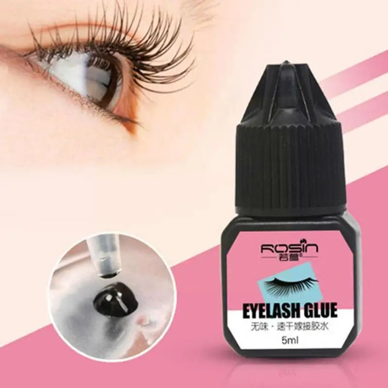

5ml Grafted Eyelashes Extension Glue Waterproof Long Tools Glue No-irritant Lasting Drying Makeup Quickily Eyelash Black Fi C2s3