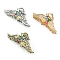 magic wings hair accessories metal cartoon film hair claw clip for women girls cosplay headdress large bath clip jewelry vintage