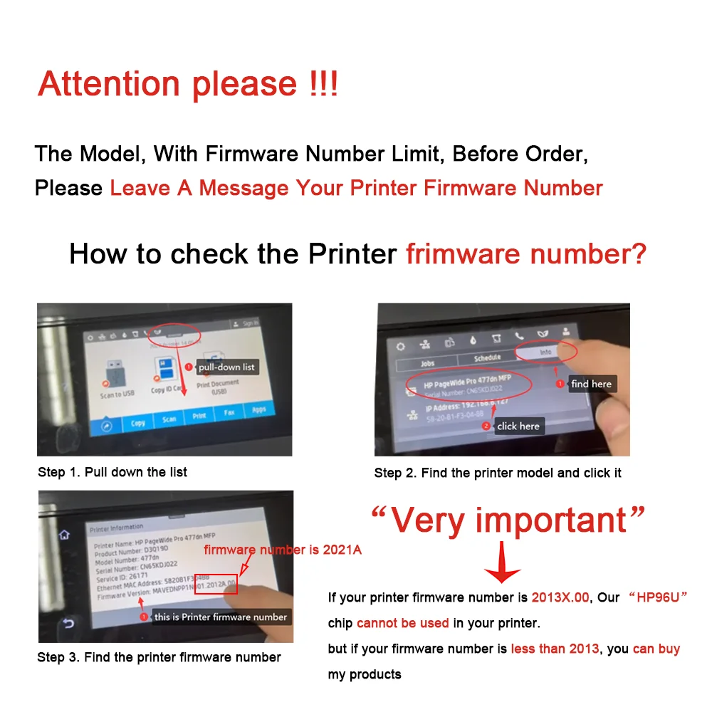 Индивидуальный картридж Ciss 962 963 964 965 для HP OfficeJet Pro 9010 9012 9013 9014 9015 9016 9018 9019 9020 9022 9023