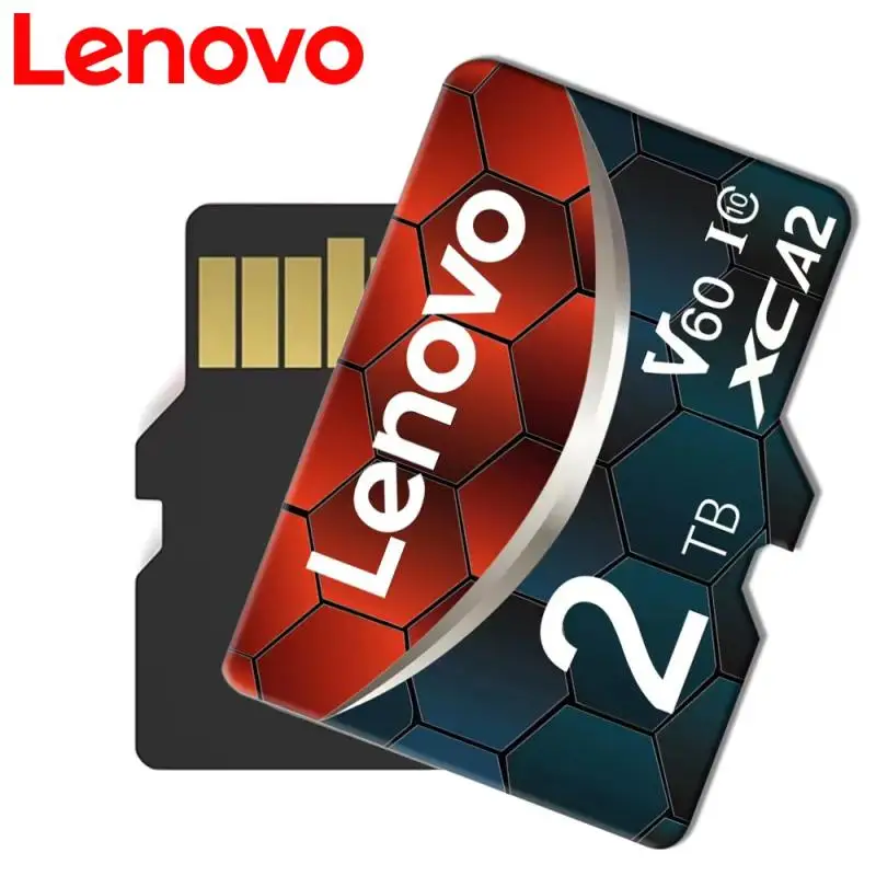 Карта памяти Lenovo 512 ГБ 256 128 64 32 U3 V30 4K Full HD Micro TF Mini SD Card