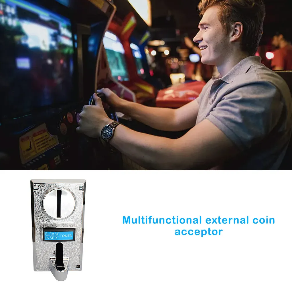 

Game Console Coin Acceptor Detachable Professional Vending Machine Receiver