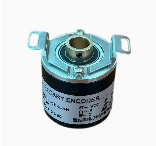 

Полуполый вал, инкрементный трехфазный вращающийся энкодер ABZ 100 500 360 400 600 1000 P / R