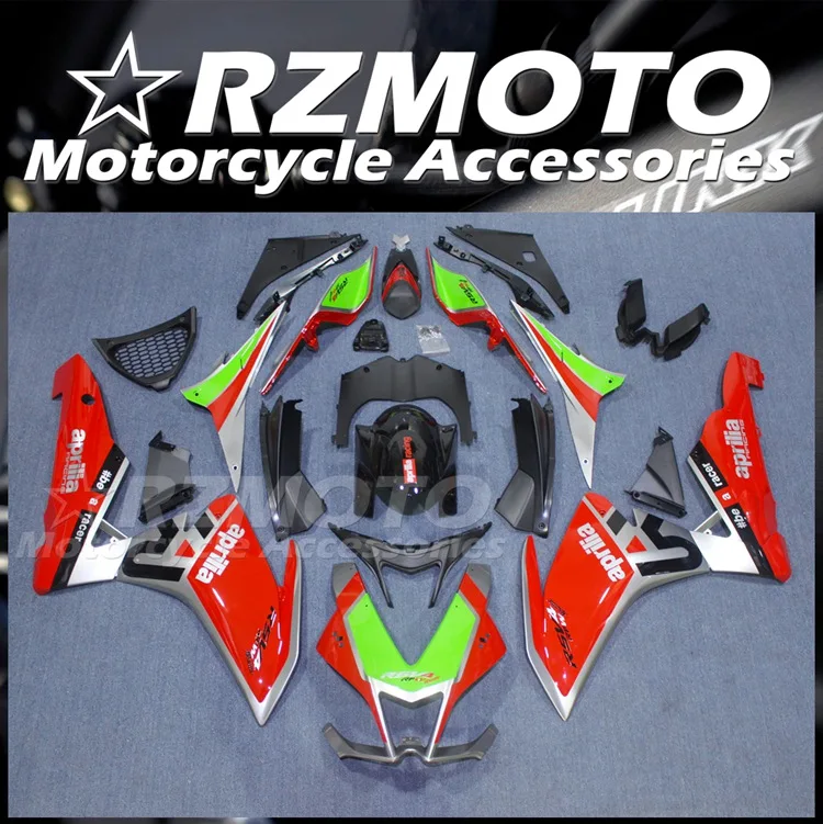 

New ABS Whole Fairings Kit Fit for Aprilia RSV4 1000 2009 2010 2011 2012 2013 2014 09 10 11 12 13 14 Bodywork set Red Green it