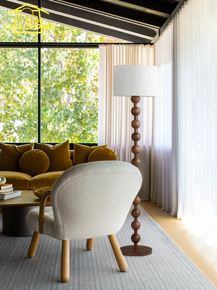 Японский напольный светильник Wabi-sabi средневековая атмосфера Ранняя лампа E27 из