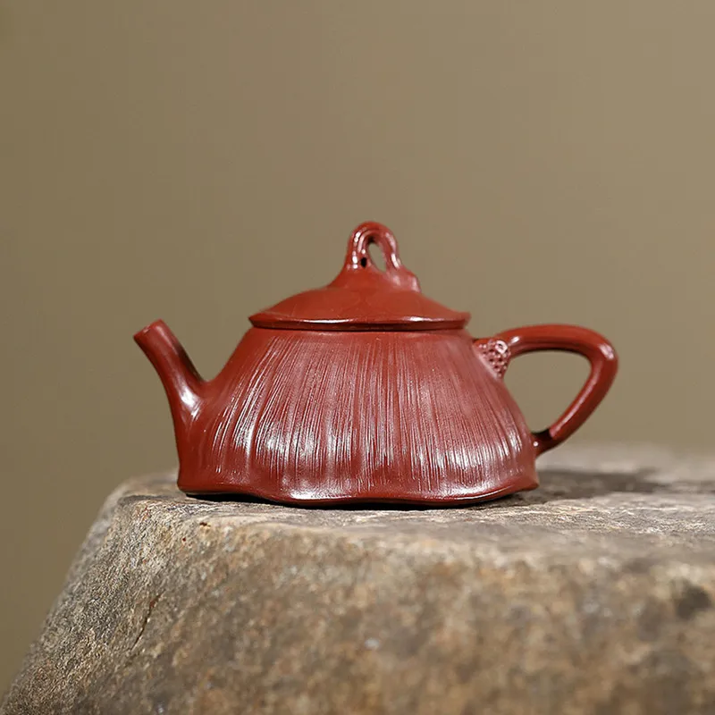 

BRTRINBSY TEA Ручной чайник из фиолетовой глины 110 мл
