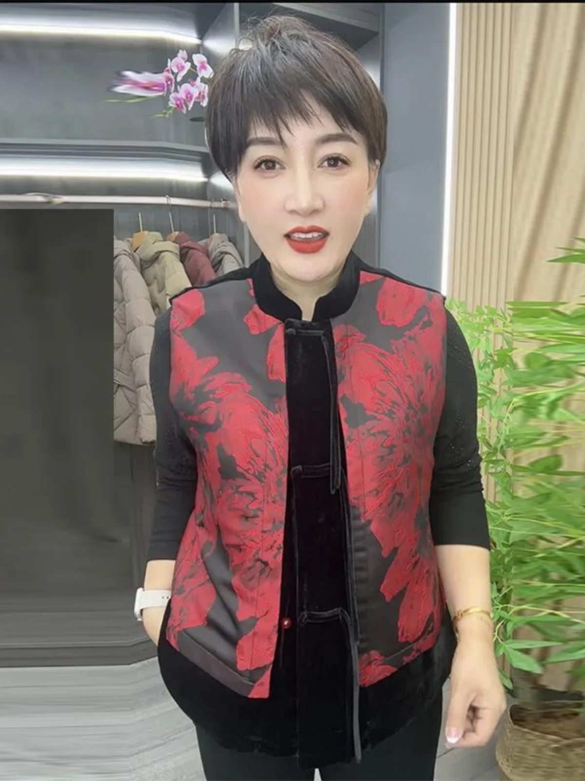 Высококачественный национальный жилет без рукавов осенне-зимний новый