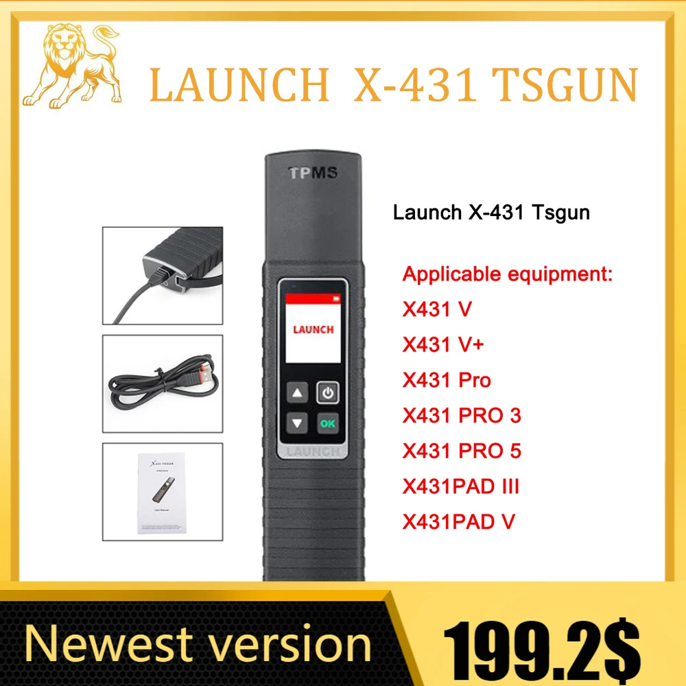 

Launch X-431 TSGUN TPMS датчик давления в шинах, ручной Терминатор, активатор, обучающий инструмент для программирования автомобиля для X431 V/PRO3