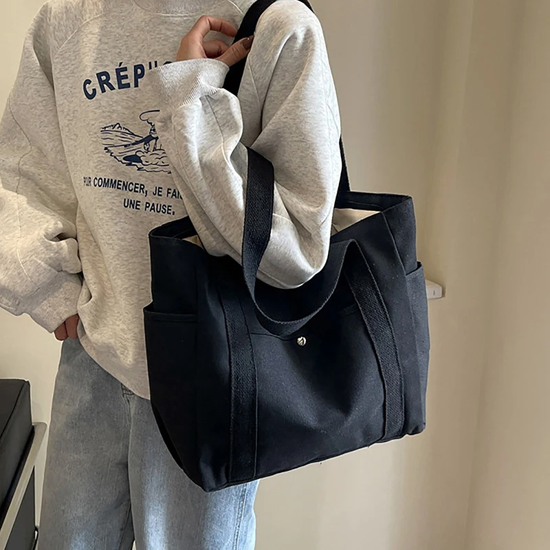 1 шт. Холщовая Сумка-тоут для учебников