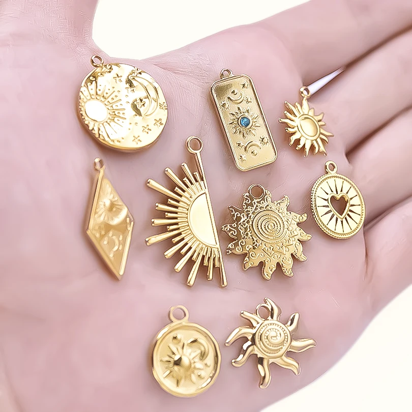 Луна/нить из нержавеющей стали 5 шт. аксессуары для изготовления ювелирных