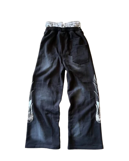 Уличная одежда лоскутные спортивные штаны в стиле ретро брюки Y2K готические с