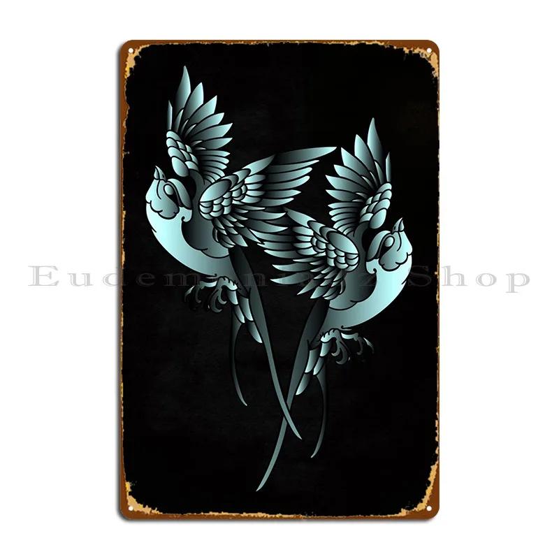 

Птица Sparrow Природный металлический плакат дизайн кинотеатра дизайнерский фотографический плакат