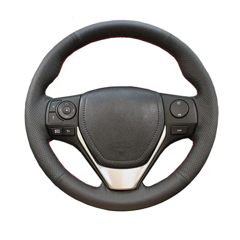 

Для Toyota Rav4 Corolla 2014 2015 2016 черный кожаный фотоаксессуары