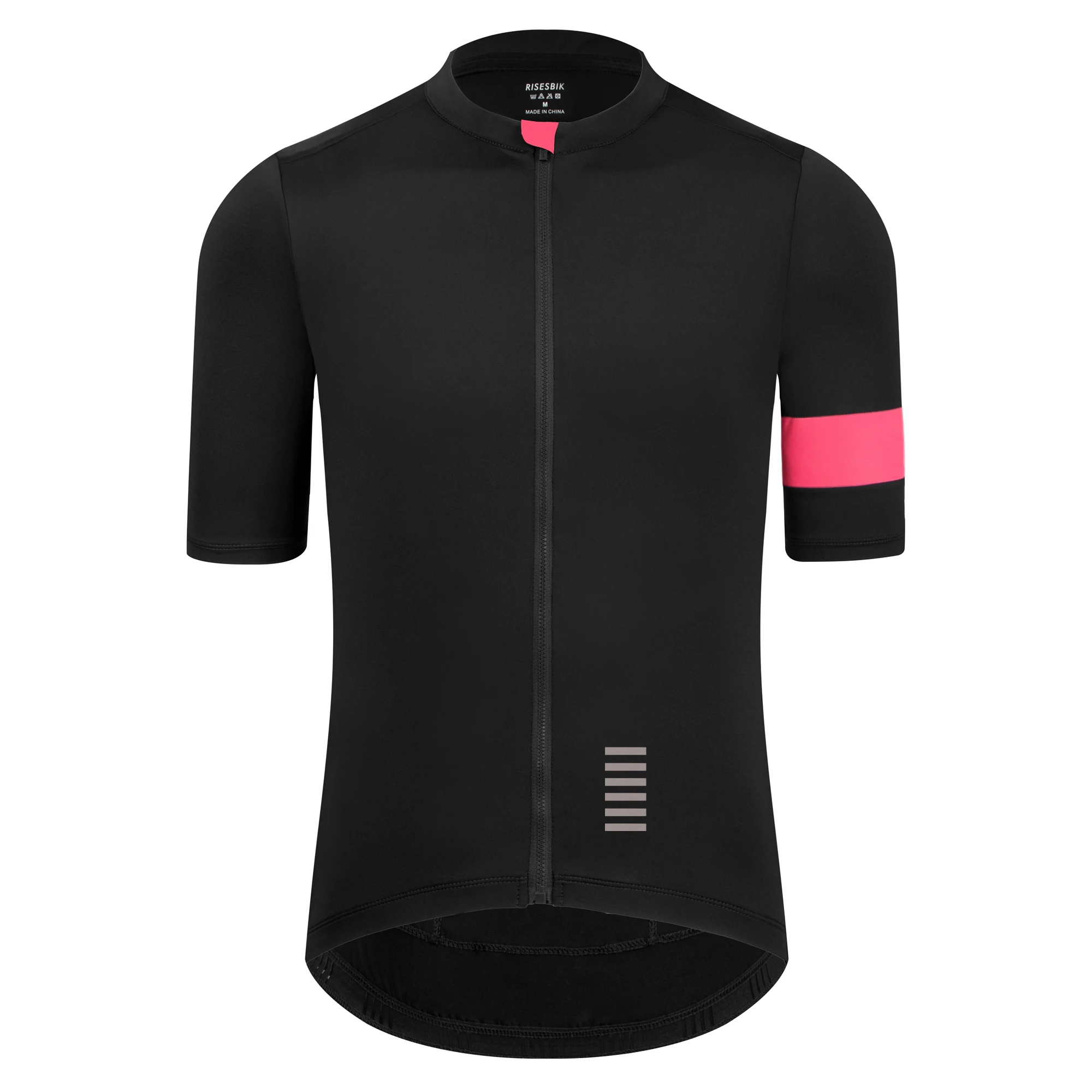 

RISESBIK High Quality Areo Race Fit Men's Cycling Clothing Short Sleeves Cycling Jersey Shirt Maillot Ciclismo Road Bike Jersey