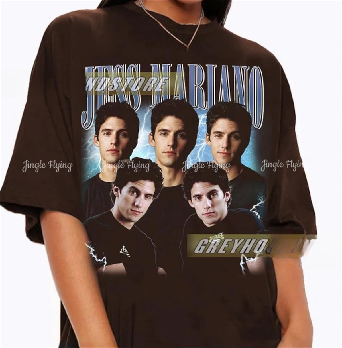 Ограниченная серия Jess Mariano 90s Bootleg винтажная футболка в мягком стиле подарок для