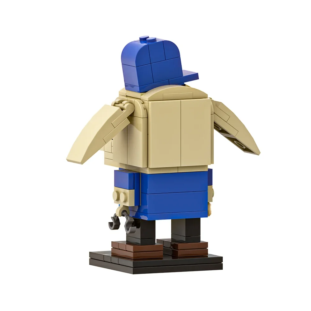 BuildMoc Детективная собака из блоков