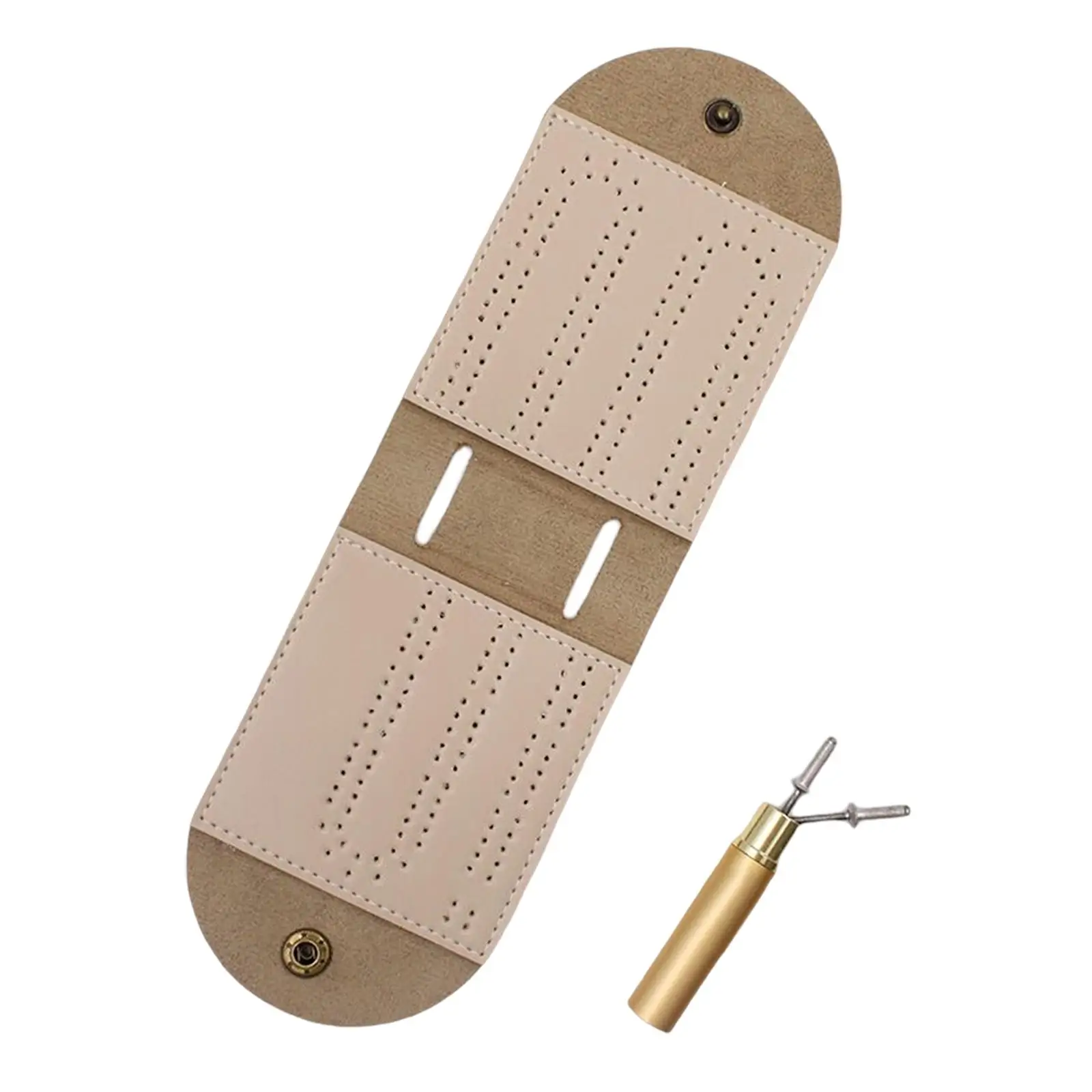 

PU Leather Playing Card Case Holder Accessories Color Brown Lightweight Sturdy and Firm Comfortable Multiple Functions Portable