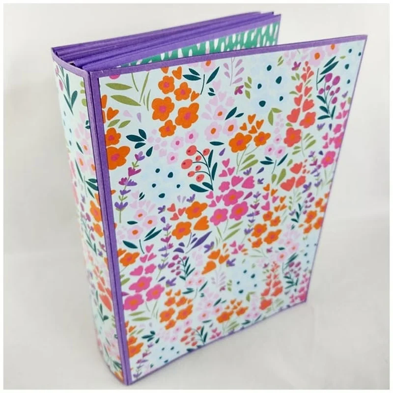 

Birthday 3D Metal Cutting Dies Book Folded Cover Gift Box Scrapbooking Accessories Die Cut Embossing Frame Card Craft Die Set