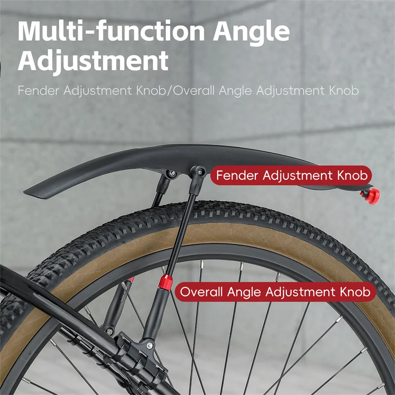 Крыло для горного велосипеда WEST BIKING расширенное и усиленное прочное lnnovative