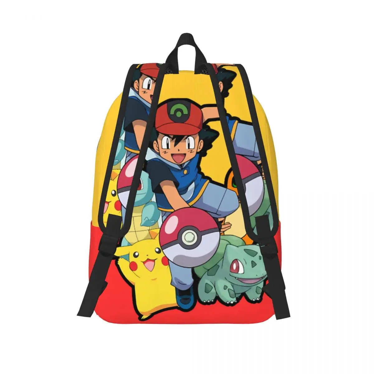 Детские сумки с наклейками Pokemon Ashh Poke карманный монстр Пикачу для девочек и