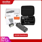 Карманная вспышка GODOX AD200, 2,4 ГГц, 8000 с, 2900 Вт