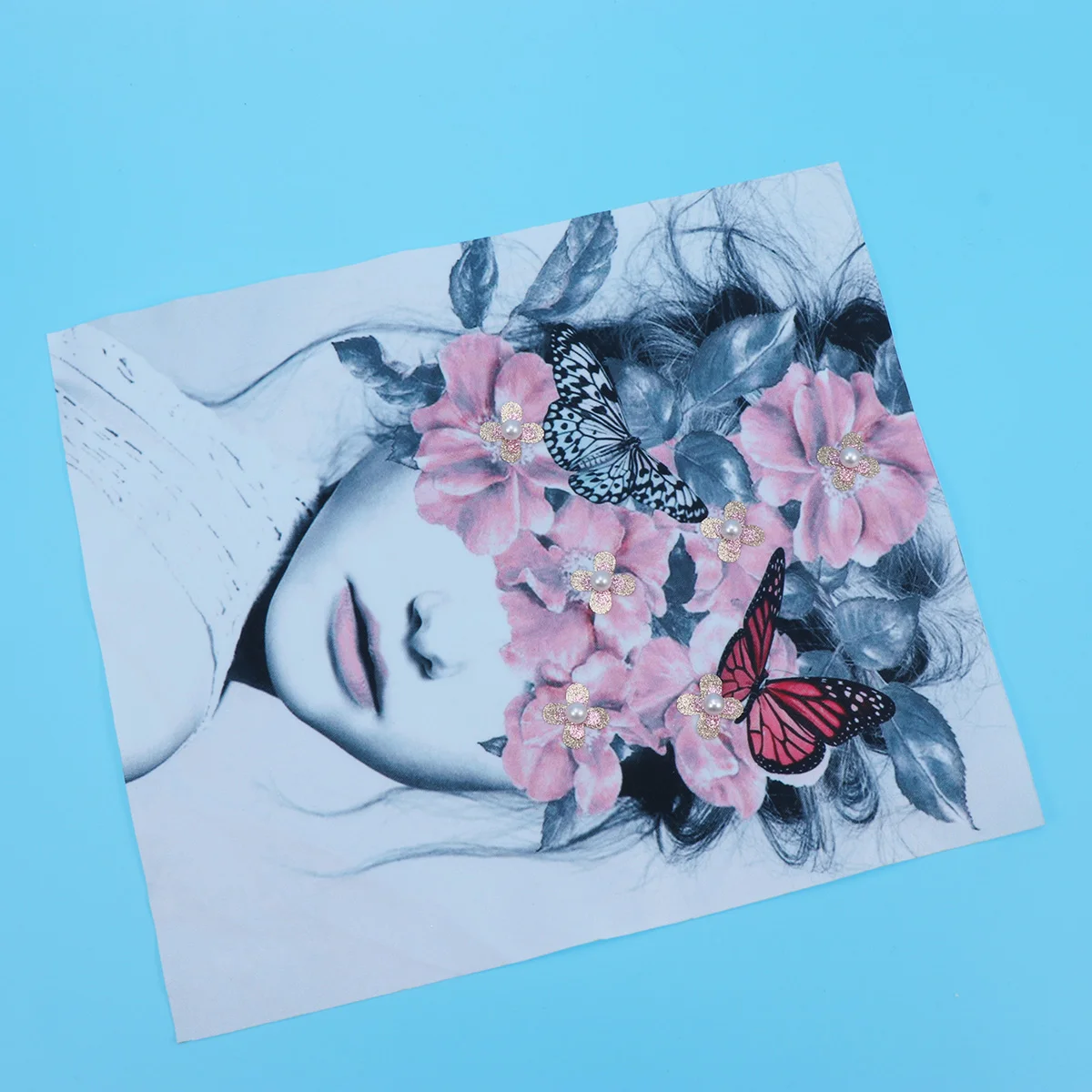 

1pc Clothes Patch Sewing Appliques Heat Transfer Heat Transfer Decals for Clothes On Stickers