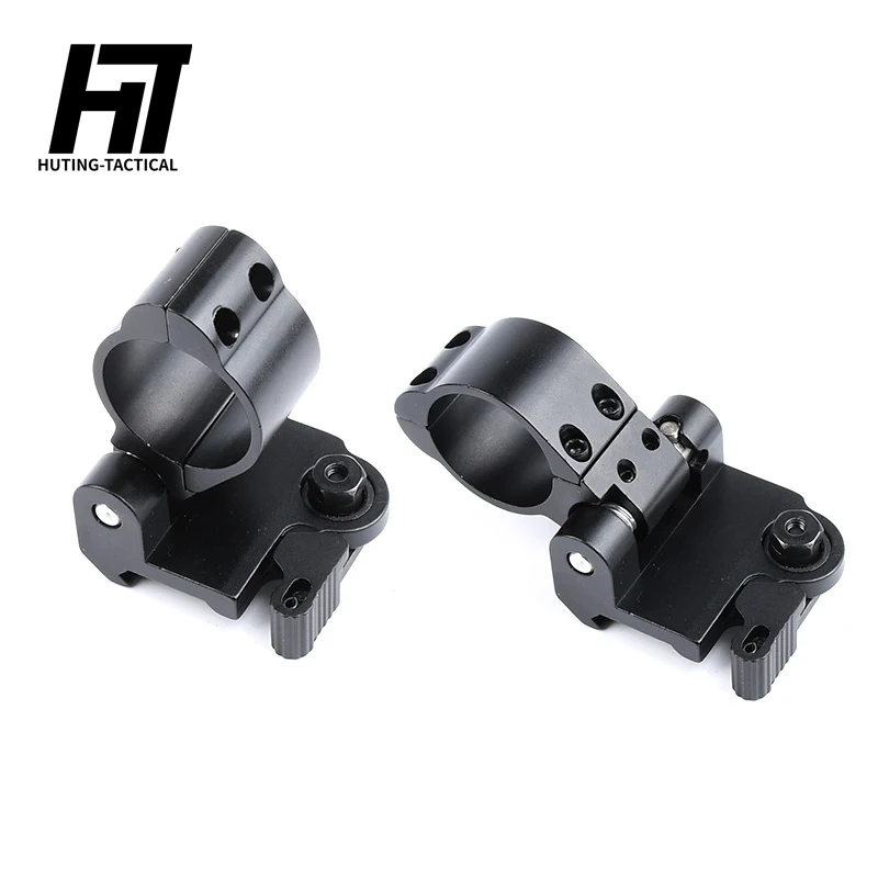 Airsoft Flip to Side QD Mount Red Dot Base Fit Picatinny Rail Magnifier прицел Aimpoint Охотничья винтовка