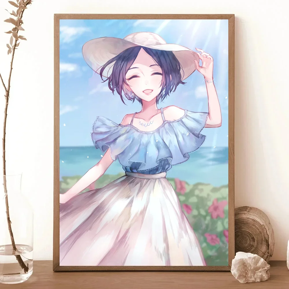 1 шт. Hayami Kanade THE IDOLM STER Золушка девочки плакат самоклеящаяся искусство фотообои для