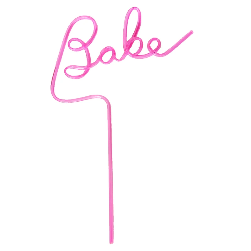 

1 шт., пластиковые соломинки для девичника