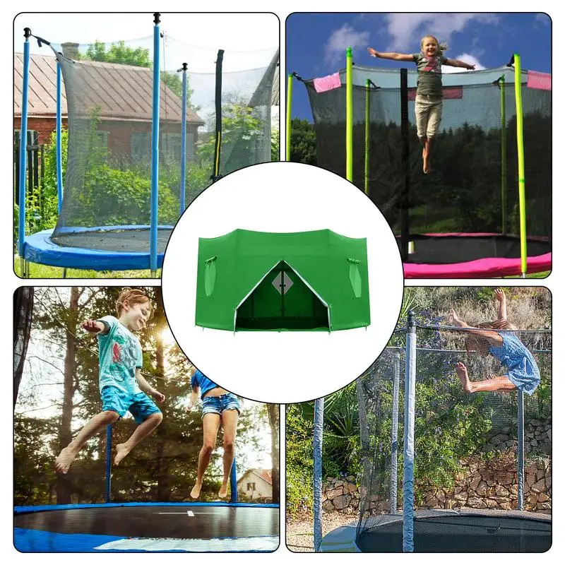 Верхний чехол для батута дышащий уличный навес от солнца водонепроницаемый