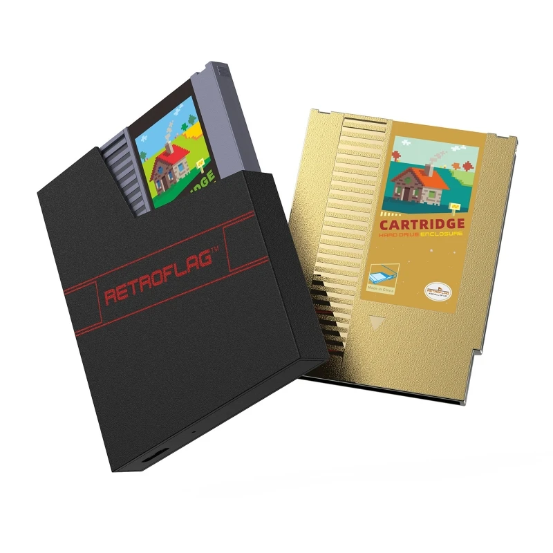 Картридж Retroflag корпус для жесткого диска в стиле NES NESPi 4/Raspberry Pi ПК ноутбука