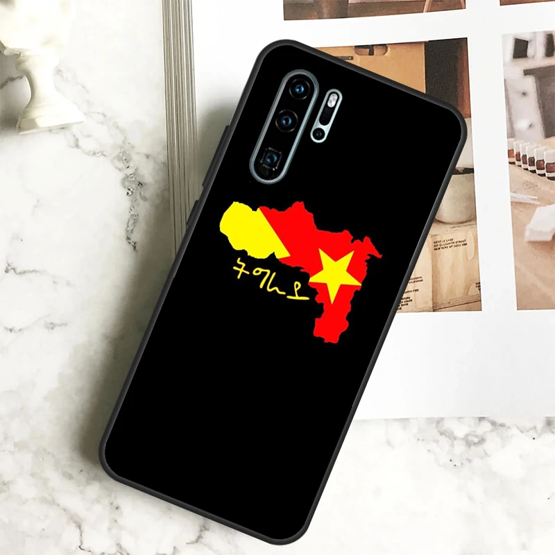 Фото Чехол с флагом Тигрей для Huawei Nova Y70 Y72 Y73 Y60 Y90 Y61 Y91 7i 8i 11i 12i 12s 9 10 SE P20 P30 P40 Lite №2
