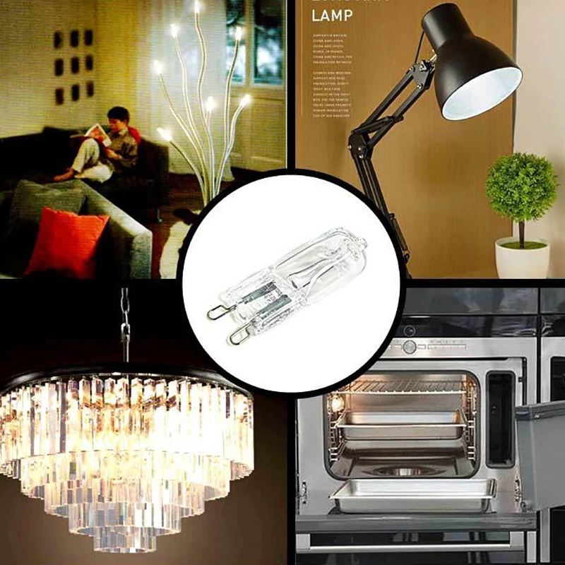 10 шт./компл. 5 Вт 20 35 50 2900 К галогенные лампы теплой энергии G4 12 В для внутреннего