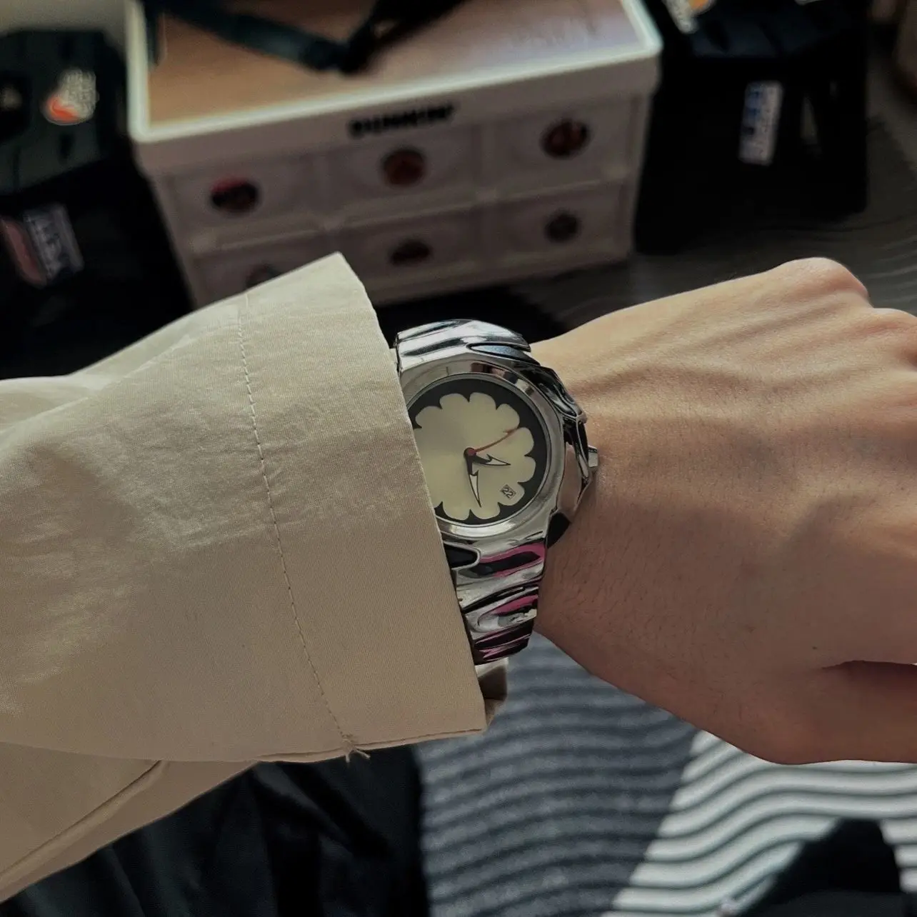 Часы наручные Oak High Beauty Alien мужские оригинальные немеханические